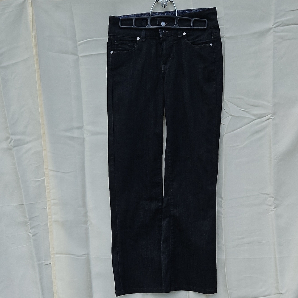 PAIGE Black Flare & Wide Leg Jeans